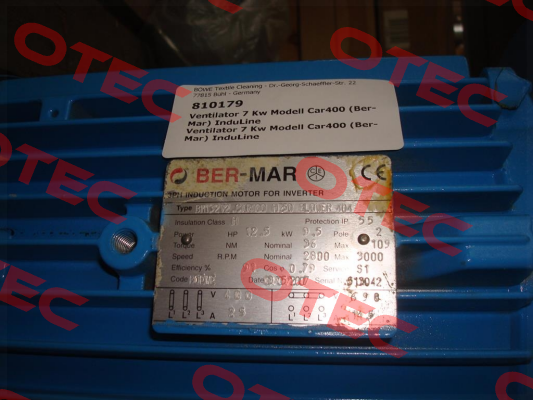 BM132V2.CAR400 Ber-Mar Motors