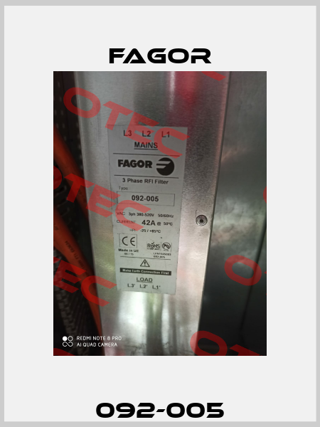092-005 Fagor