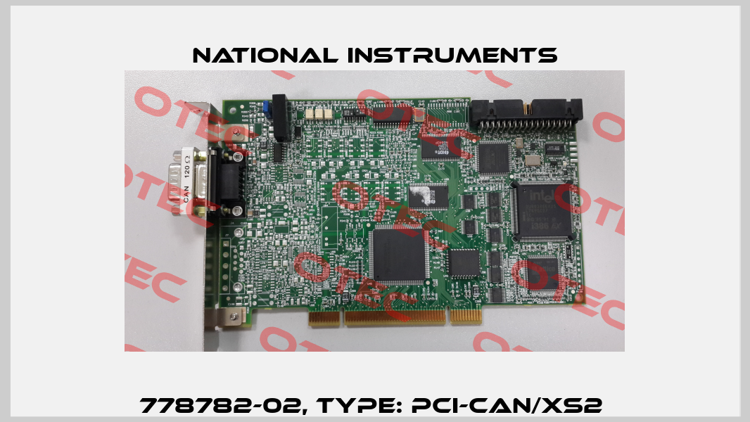 778782-02, Type: PCI-CAN/XS2  National Instruments