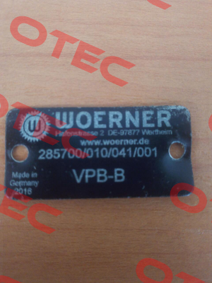 285700/010/041/001 Woerner