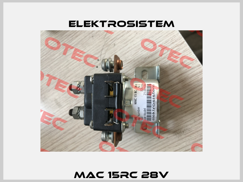 MAC 15RC 28V Elektrosistem