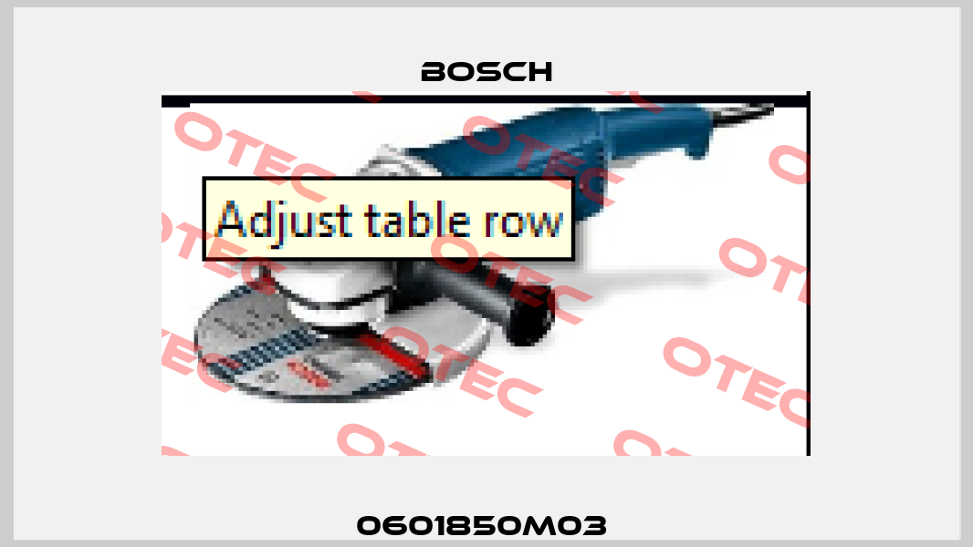 0601850M03  Bosch