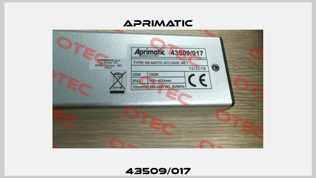 43509/017 Aprimatic