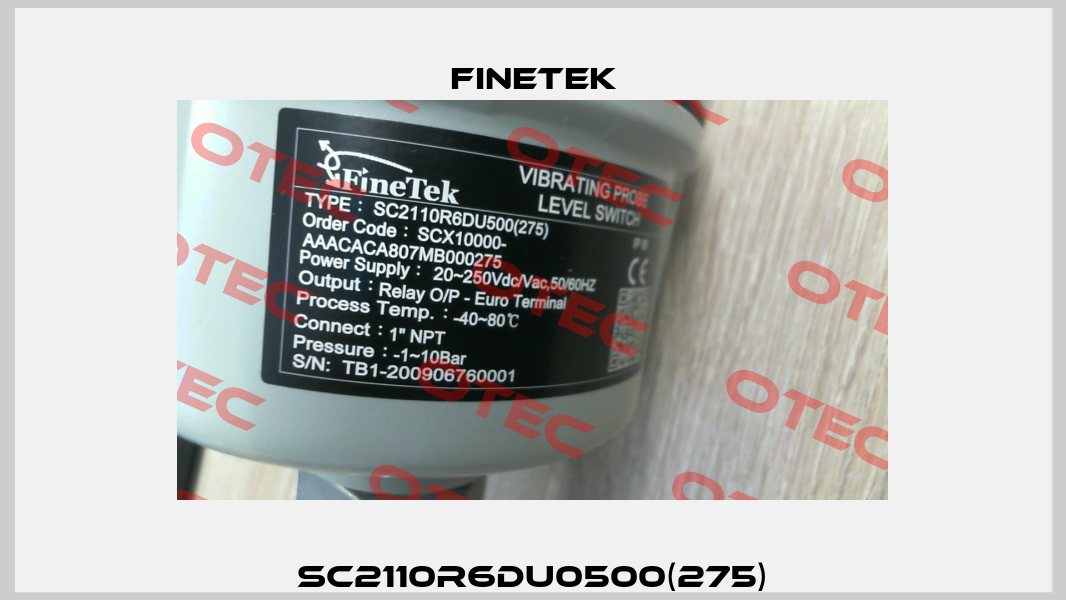 SC2110R6DU0500(275) Finetek