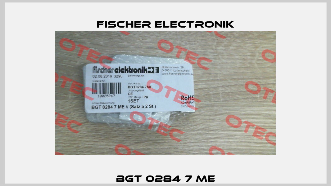BGT 0284 7 ME Fischer Electronik