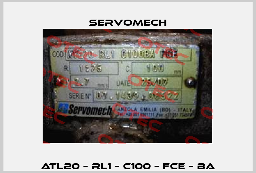 ATL20 – RL1 – C100 – FCE – BA Servomech