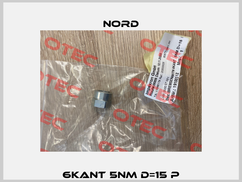 6KANT 5NM D=15 P Nord