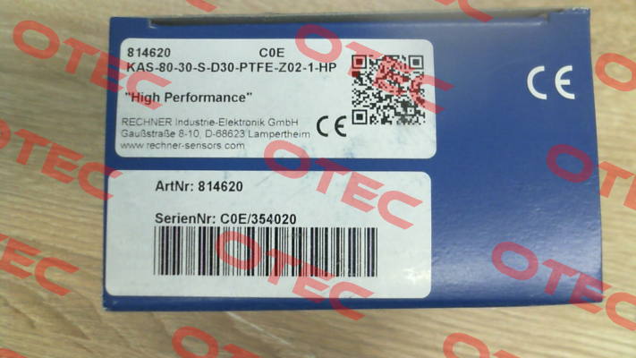 814620 / KAS-80-30-S-D30-PTFE-Z02-1-HP Rechner