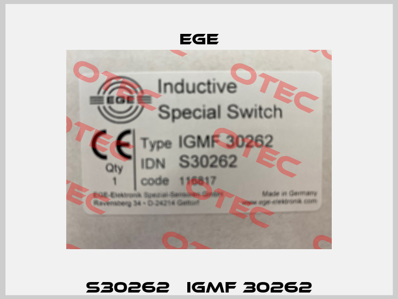S30262   IGMF 30262 Ege