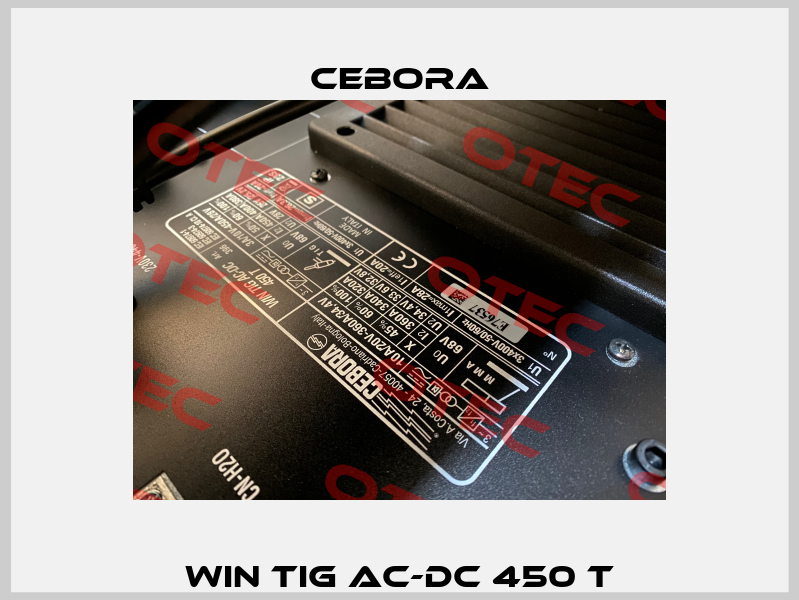 WIN TIG AC-DC 450 T Cebora