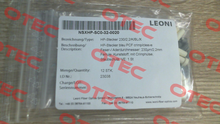 NSXHP-SC0-32-0020 Leoni