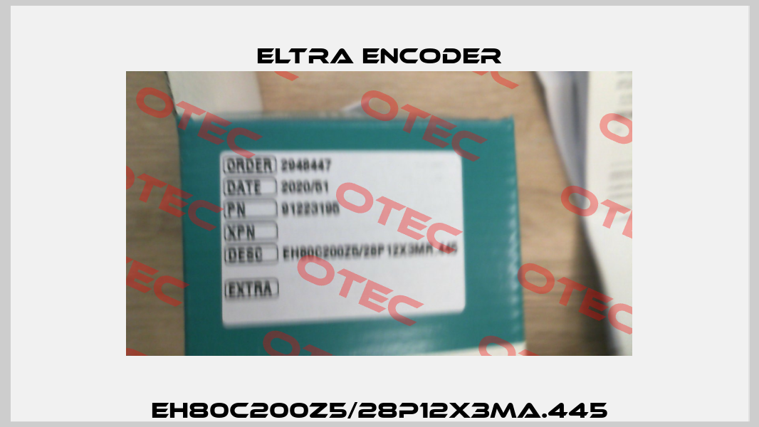 EH80C200Z5/28P12X3MA.445 Eltra Encoder
