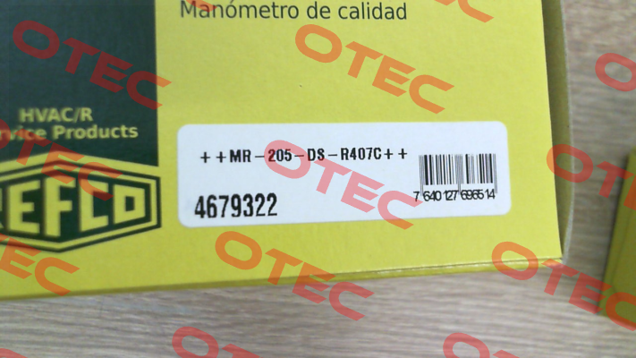 p/n: 4679322, Type: ++MR-205-DS-R407C++ Refco