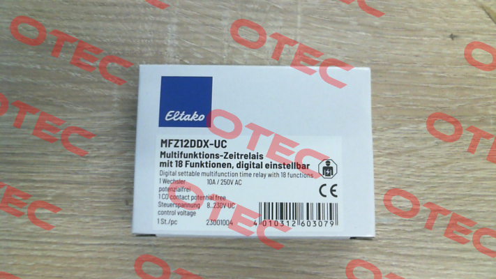 P/N: 23001004 Type: MFZ12DDX-UC Eltako