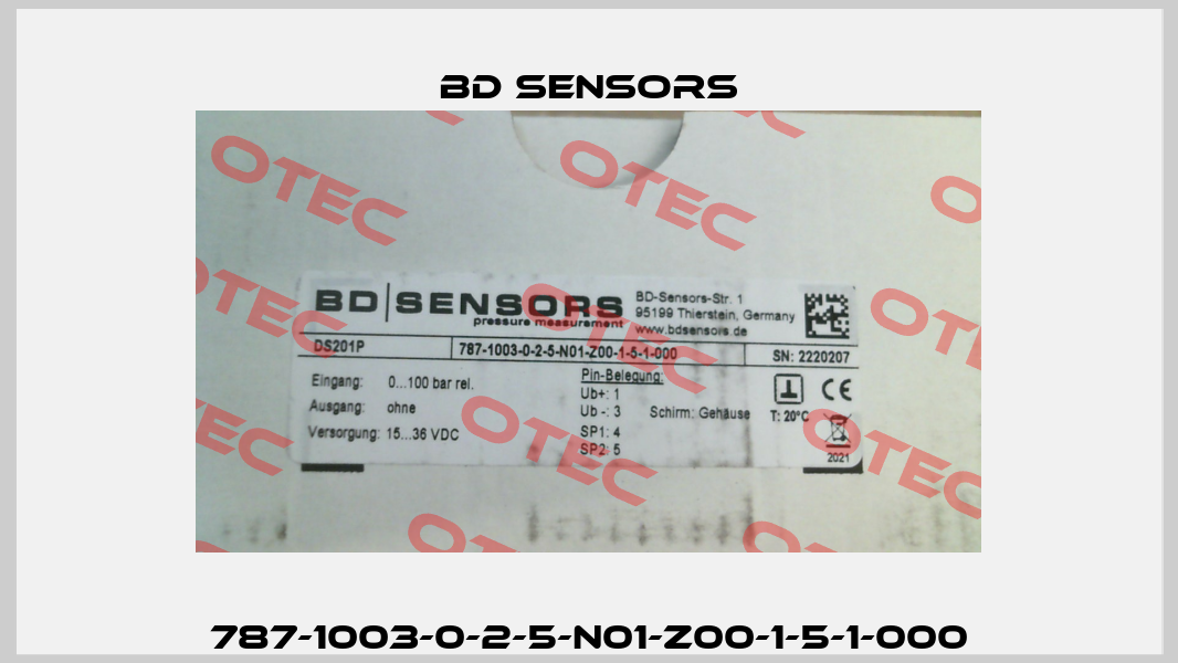 787-1003-0-2-5-N01-Z00-1-5-1-000 Bd Sensors
