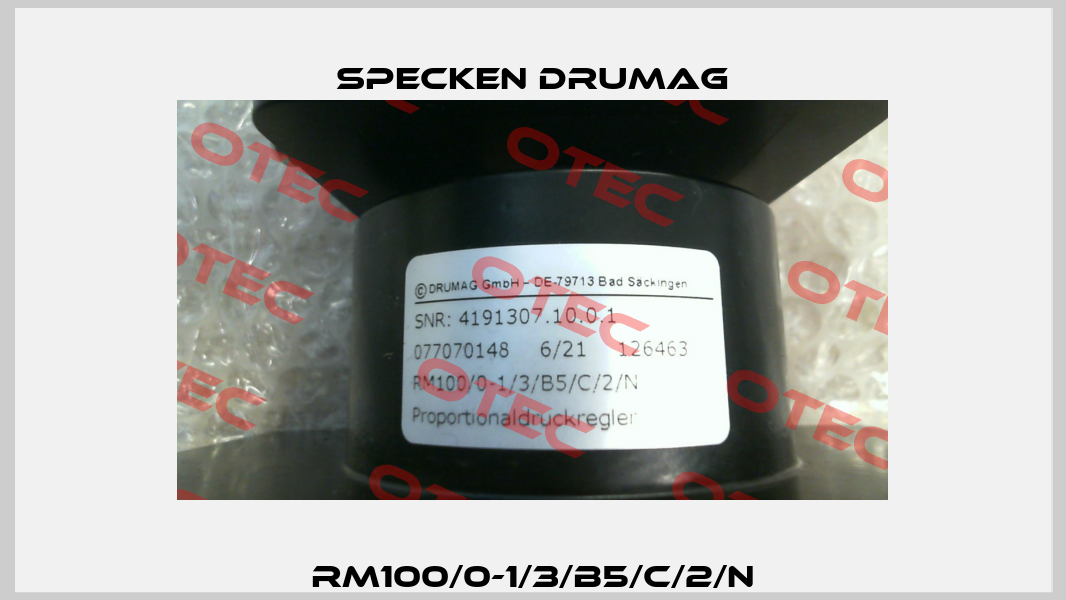RM100/0-1/3/B5/C/2/N Specken Drumag