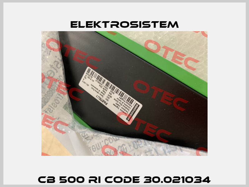 CB 500 RI code 30.021034 Elektrosistem