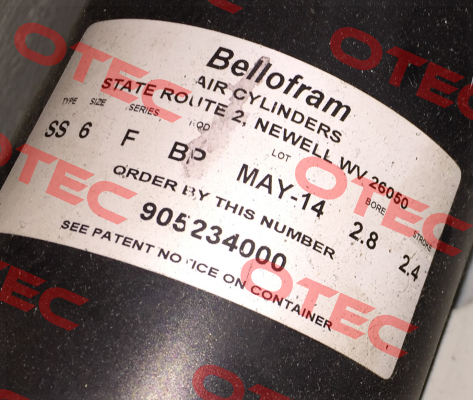 905-234-000 Bellofram