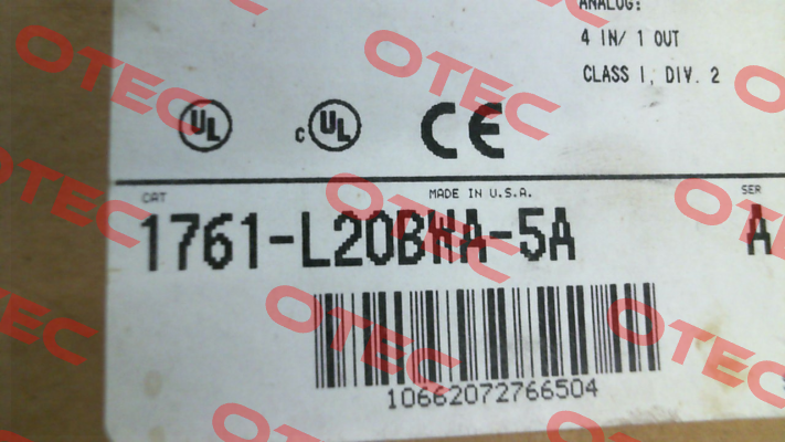 1761-L20BWA-5A Allen Bradley (Rockwell)