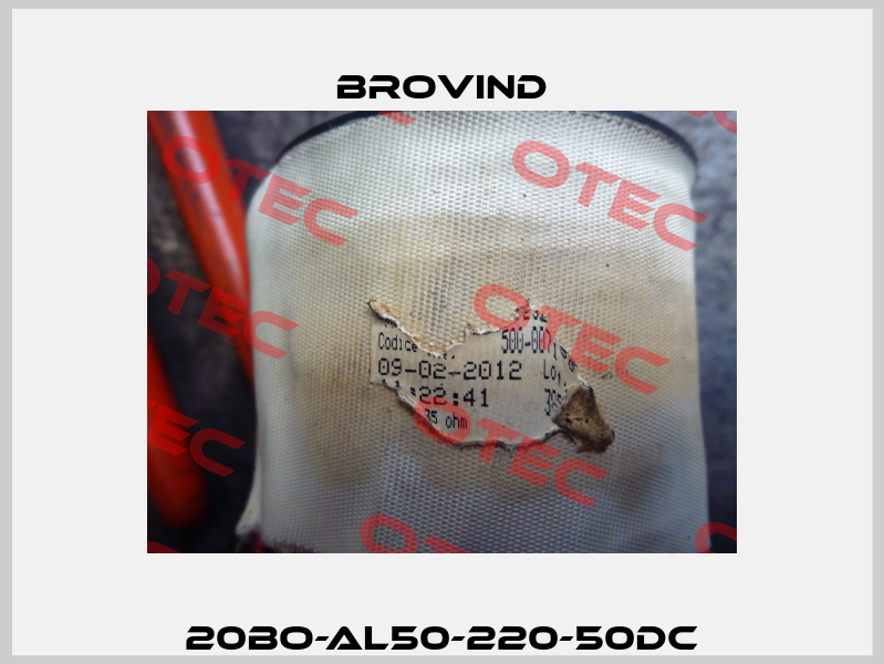 20BO-AL50-220-50DC Brovind