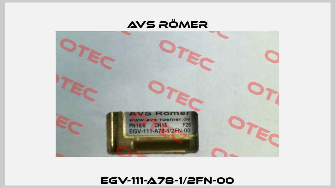 EGV-111-A78-1/2FN-00 Avs Römer