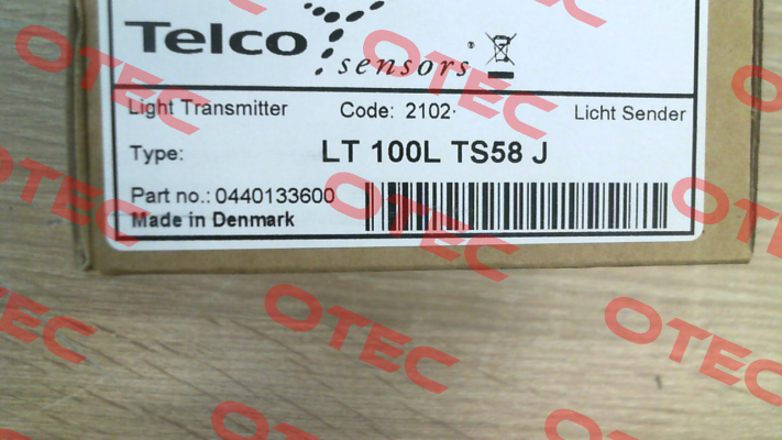 p/n: 8808, Type: LT-100L-TS58-J Telco