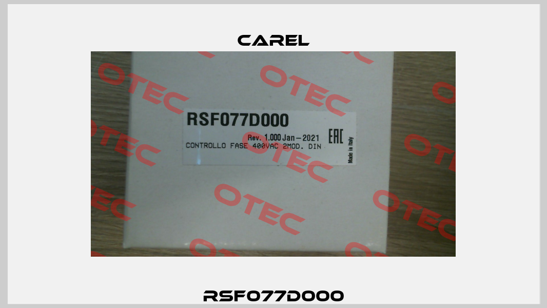 RSF077D000 Carel