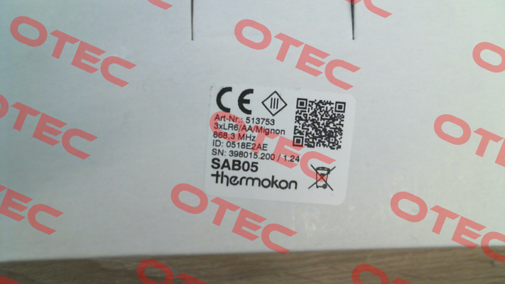 513753 / SAB05 Thermokon
