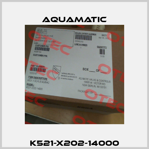 K521-X202-14000 AquaMatic