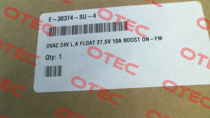 E-30374-SU-4 Metron Eledyne Ltd