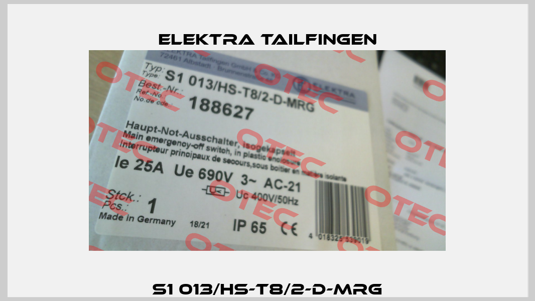 S1 013/HS-T8/2-D-MRG Elektra Tailfingen