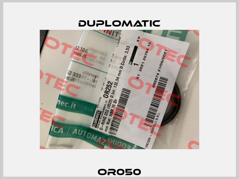 OR050 Duplomatic