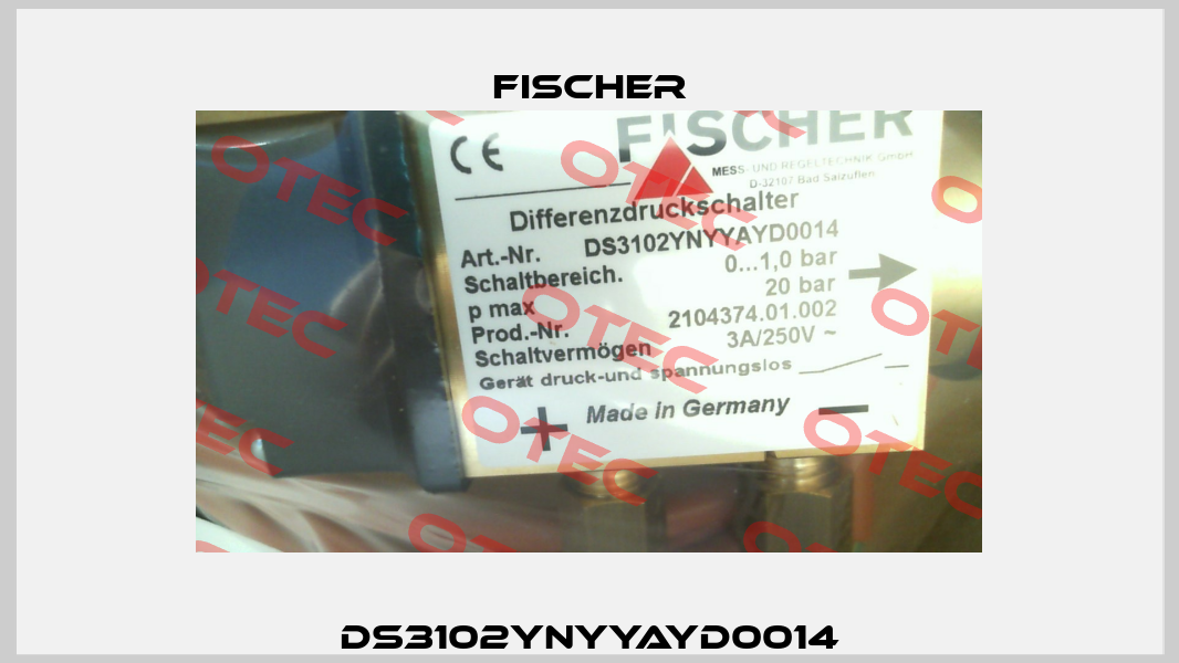 DS3102YNYYAYD0014 Fischer