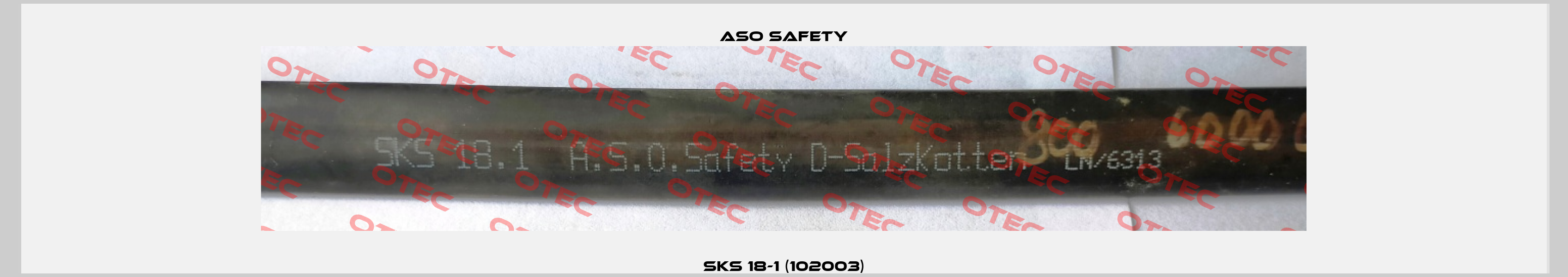 SKS 18-1 (102003) ASO SAFETY