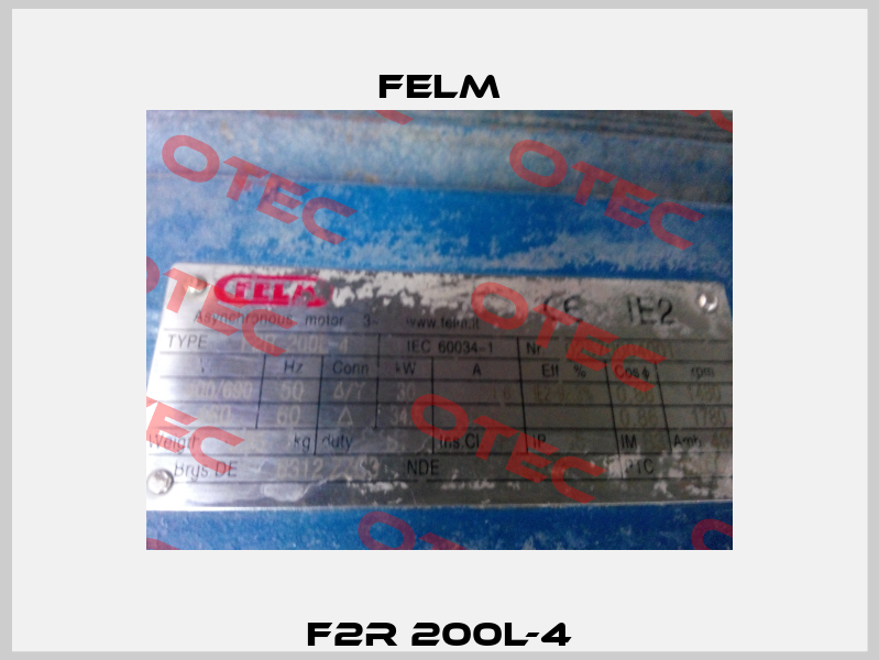 F2R 200L-4 Felm