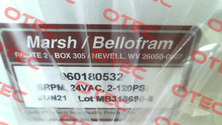 960-180-532 Bellofram