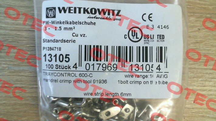 13105 (1 pack 100 pcs) WEITKOWITZ