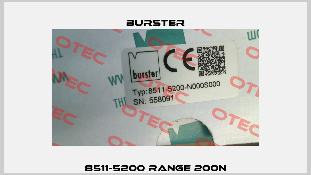 8511-5200 range 200N Burster