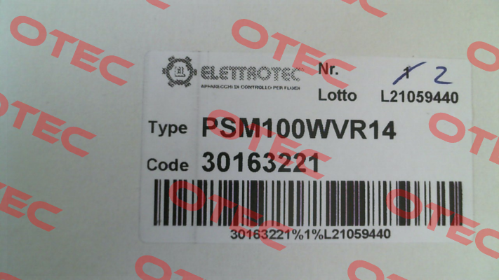 PSM100WVR14 Elettrotec