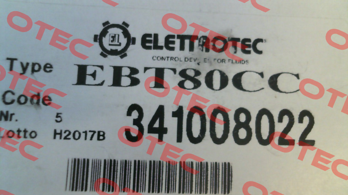 EBT80CC Elettrotec