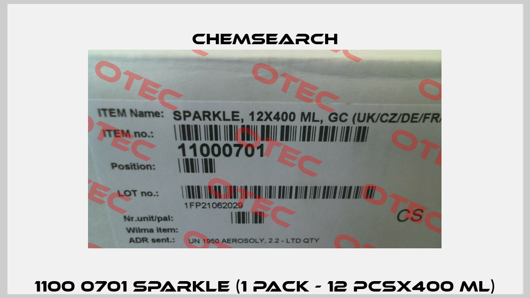 1100 0701 Sparkle (1 pack - 12 pcsX400 ML) Chemsearch