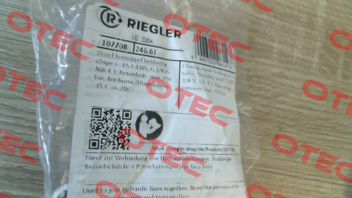 107708 / 246.61 Riegler
