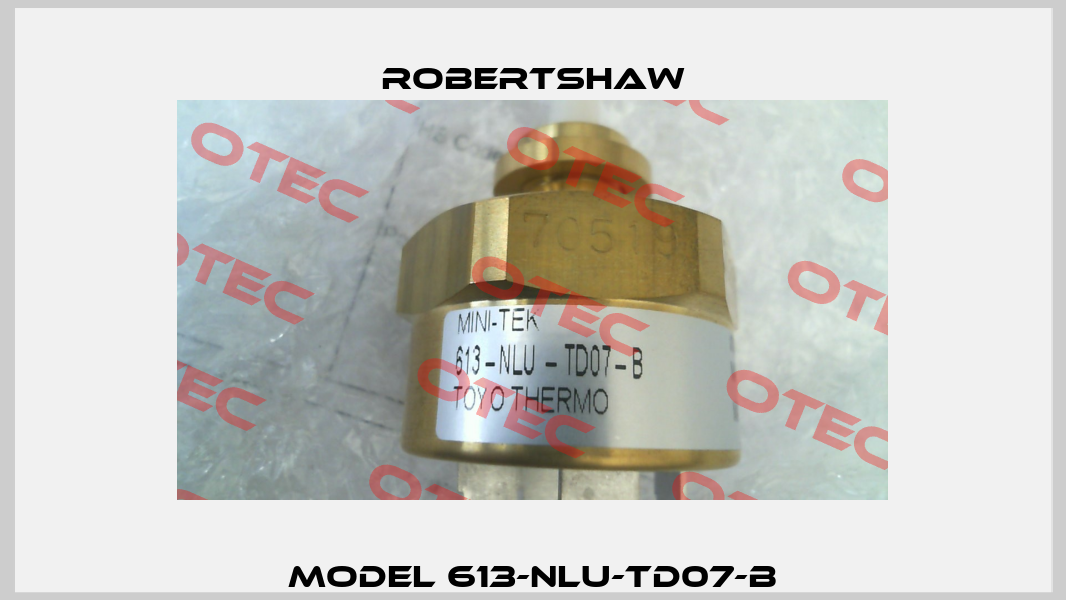 MODEL 613-NLU-TD07-B Robertshaw