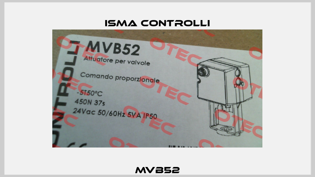 MVB52 iSMA CONTROLLI