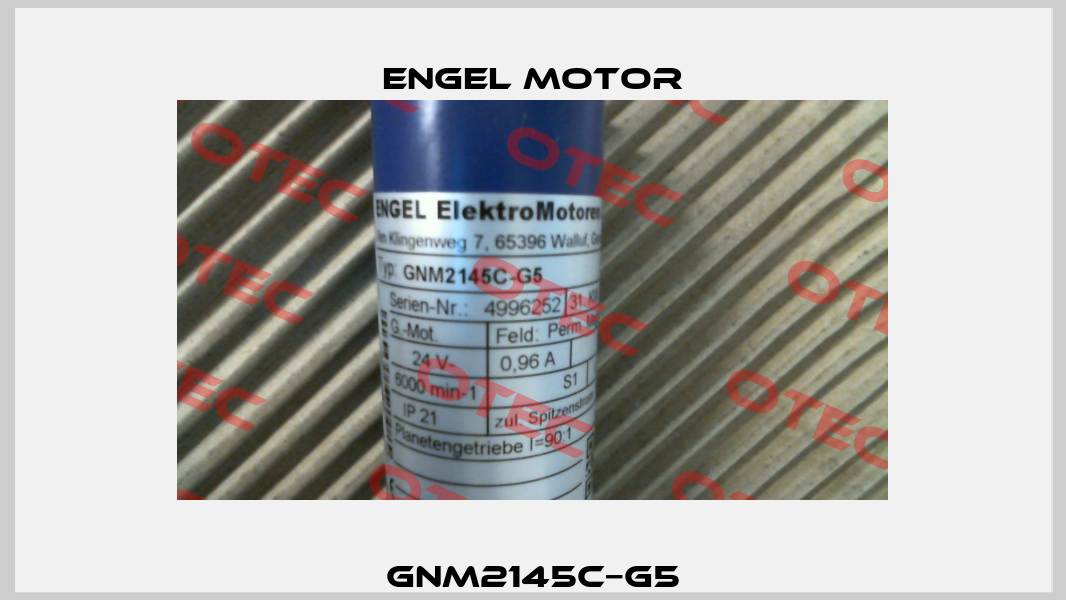 GNM2145C−G5 Engel Motor