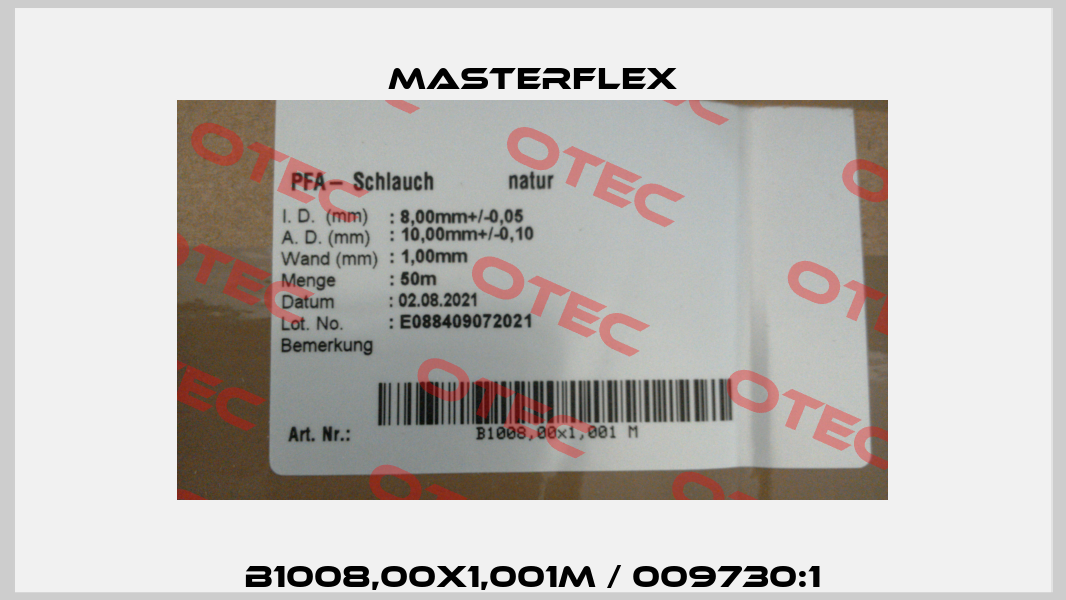 B1008,00x1,001M / 009730:1 Masterflex