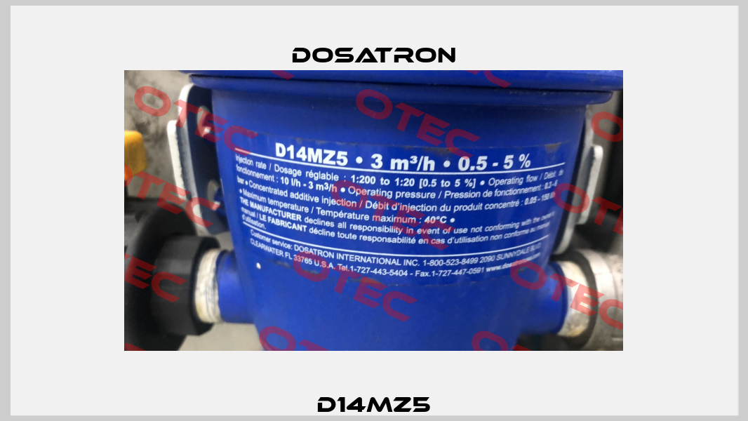 D14MZ5 Dosatron
