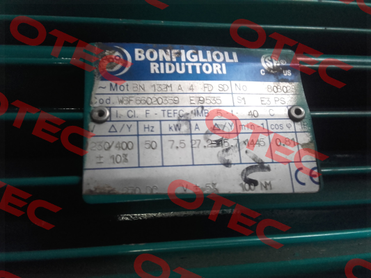 BN 132 MA4 FDSD Bonfiglioli