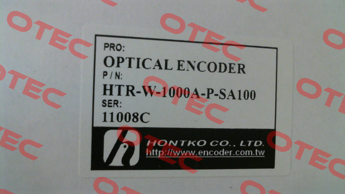 HTR-W-1000A-P-SA100 Hontko