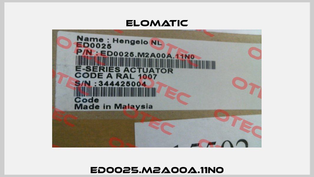 ED0025.M2A00A.11N0 Elomatic